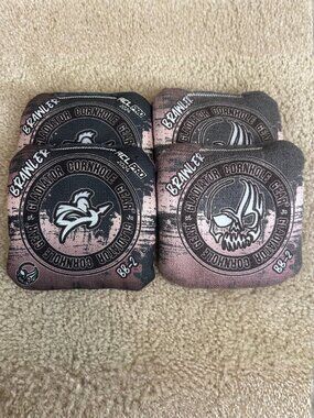 Gladiator Cornhole Gear 2024 Brawler Pro Bags & Sidekick carrying case